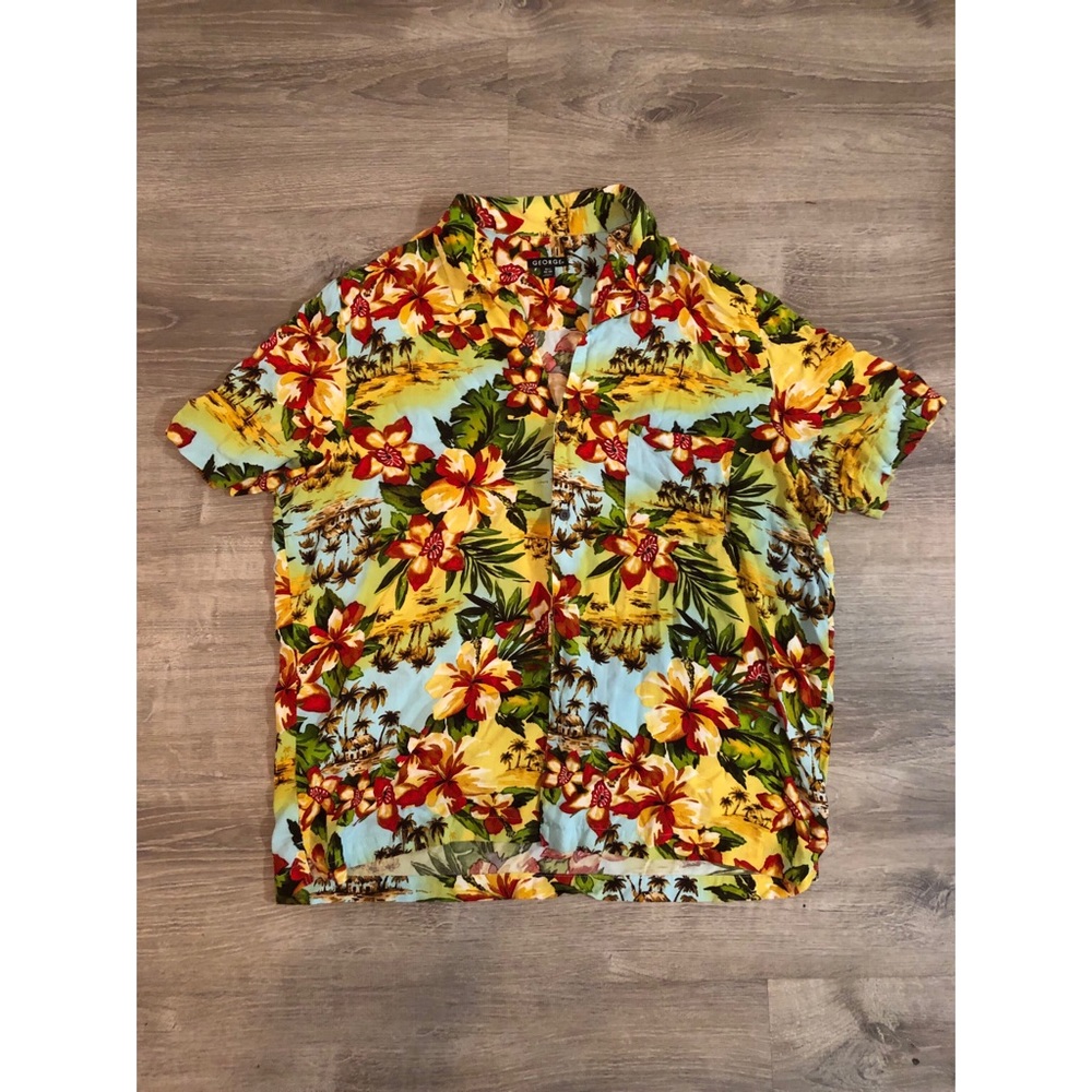 Hawaiian print shirt